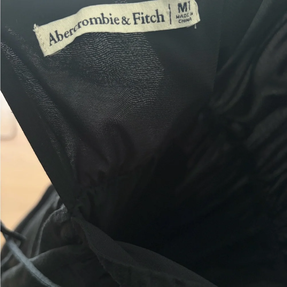 Abercrombie & Fitch Black Maxi Dress